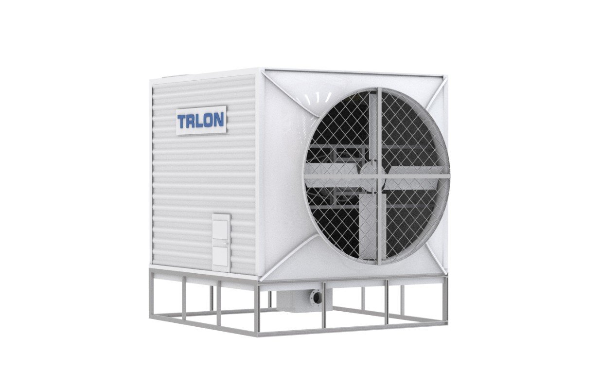 側(cè)出風冷卻塔